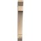 Ekena Millwork Imperial Slat Rough Sawn Bracket, Douglas Fir, 4"W x 22"D x 34"H BKT04X22X34IMP06RDF - alternate 3